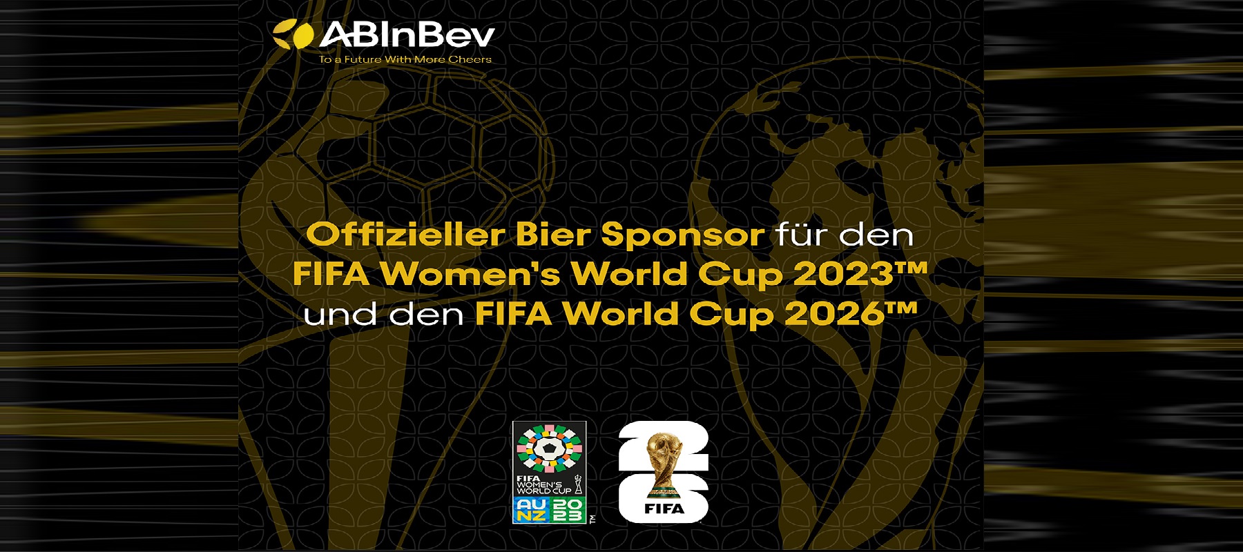 Anheuser-Busch InBev wird offizieller Biersponsor der FIFA Frauen-Weltmeisterschaft 2023 und 2026